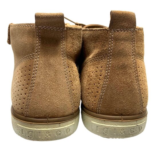IGI & Co Tan Suede‎ 3 eyelet Lace Up Chukka Boots main image 7